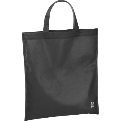 Picture of SHOPPER TOTE BAG MADE OF RECYCLED NON-WOVEN in Anthracite Grey 