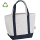 Picture of SMALL CARRIER BAG MADE FROM RECYCLED COTTON in Beige 