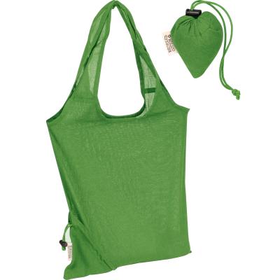 Picture of FOLDING SHOPPER TOTE BAG in Green 
