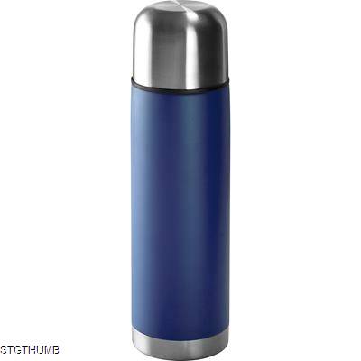 Picture of STAINLESS STEEL METAL THERMAL INSULATED FLASK in Blue