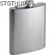 Picture of SILVER STAINLESS STEEL METAL HIP FLASK