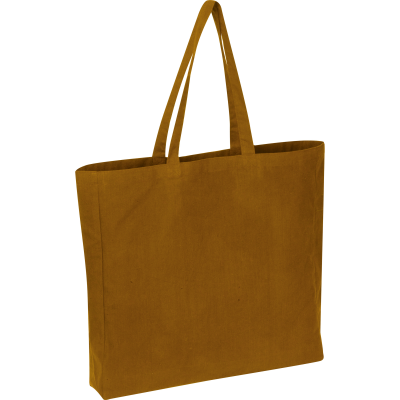 Picture of SHOPPER MADE FROM RECYCLED COTTON AND POLYESTER NINA in Brown