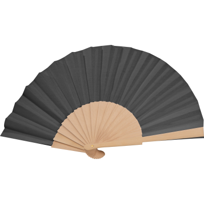 Picture of HAND FAN GERTA in Black