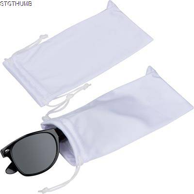 Picture of MICROFIBRE GLASSES POUCH in White