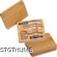 Picture of MANICURE SET in Bamboo Case in Beige
