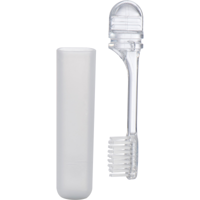 Picture of TRAVEL TOOTHBRUSH in Clear Transparent.