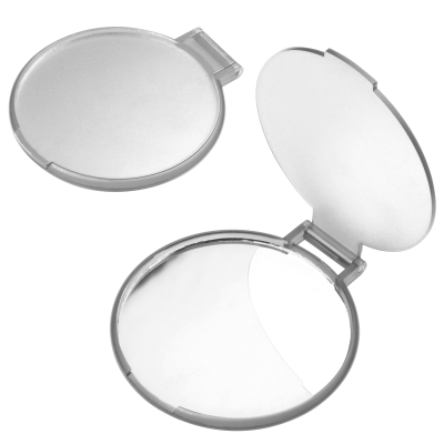 Picture of FROSTED MAKE-UP MIRROR in Clear Transparent.