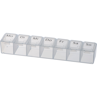 Picture of PILL BOX in Clear Transparent 
