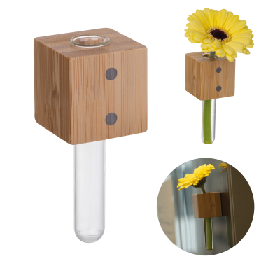 Picture of FRIDGE MAGNET with Bamboo Vase Riccardo in Beige