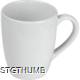 Picture of CERAMIC POTTERY MUG in White