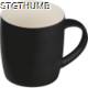 Picture of RUBBER CERAMIC POTTERY MUG in Black