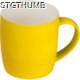 Picture of RUBBER CERAMIC POTTERY MUG in Yellow