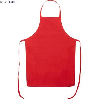 Picture of APRON in Red.