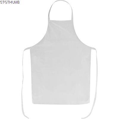 Picture of APRON in White.