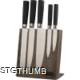 Picture of KNIFE CUBE BLOCK with 5 Knives