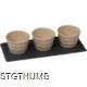 Picture of SMALL BOWLS SET with Slate Board