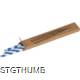 Picture of PAPER STRAWS 10 PIECES in Blue