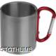Picture of METAL MUG with Snap Hook in Red