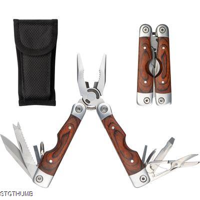 Picture of HIGH QUALITY MULTIFUNCTION TOOL with Wood Handles.