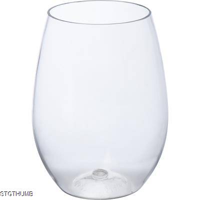 Picture of PET DRINK GLASS 450 ML in Clear Transparent.