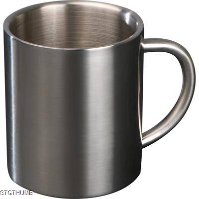 Picture of METAL MUG in Silvergrey.