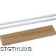 Picture of SET OF 2 GLASS STRAWS in Clear Transparent
