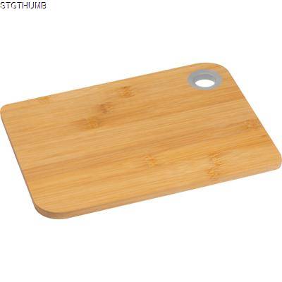 Picture of BAMBOO CUTTING BOARD in Beige.