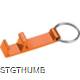 Picture of METAL KEYRING with Bottle & Can Opener in Orange