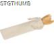 Picture of BAMBOO CUTLERY SET in Beige