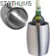 Picture of DOUBLE WALL STAINLESS STEEL METAL WINE BOTTLE COOLER