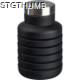 Picture of EXTENDABLE SILICON DRINK BOTTLE in Black