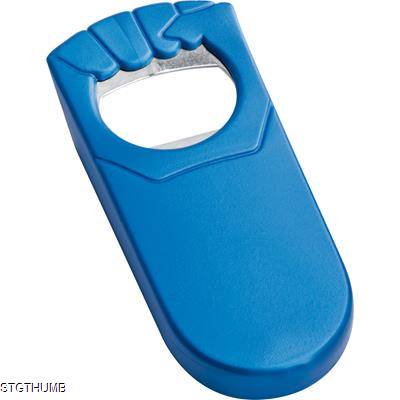 Picture of BOTTLE OPENER in Blue.