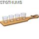 Picture of SHOT GLASS SET in Beige