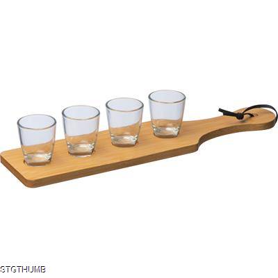 Picture of SHOT GLASS SET in Beige.
