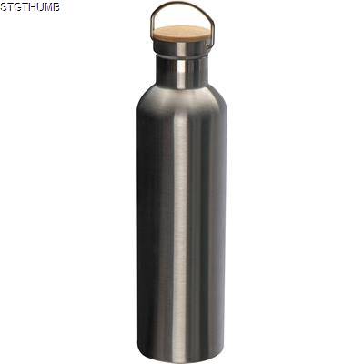 Picture of STAINLESS STEEL METAL VACUUM FLASK in Silvergrey