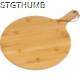 Picture of ROUND PIZZA AND SERVING TRAY in Beige