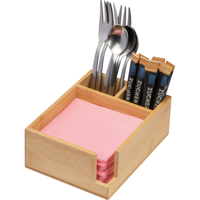 Picture of CUTLERY BOX SMALL in Beige.