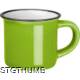 Picture of CERAMIC POTTERY ESPRESSO MUG in Green
