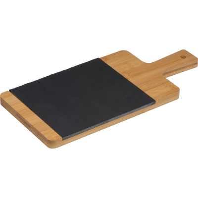 Picture of BAMBOO BOARD with Slate Insert in Beige