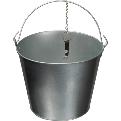 Picture of ZINC BUCKET with Bottle Opener in Silvergrey