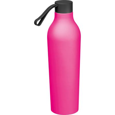 Picture of RUBBER DRINK BOTTLE, 750ML in Pink.