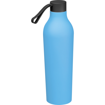 Picture of RUBBER DRINK BOTTLE, 750ML in Light Blue.
