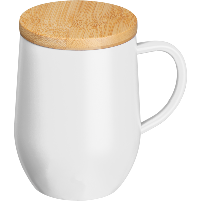Picture of DOUBLE-WALLED MUG, 300 ML in White