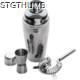 Picture of SILVER CHROME EFFECT COCKTAIL SHAKER SET