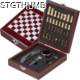 Picture of WINE BAR SET in Wood Gift Box
