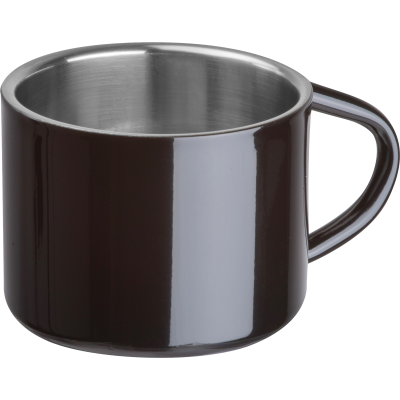 Picture of STAINLESS STEEL METAL ESPRESSO CUP 60ML in Black 