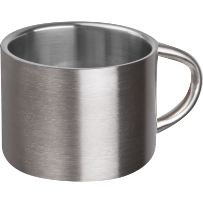 Picture of STAINLESS STEEL METAL ESPRESSO CUP 60ML in Silvergrey 