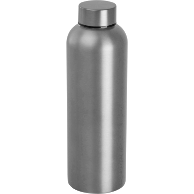 Picture of CRISMA STAINLESS STEEL METAL DRINK BOTTLE, 700ML in Silvergrey 