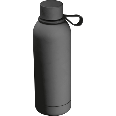 Picture of RUBBER DRINK BOTTLE with Loop, 700 Ml in Anthracite Grey 