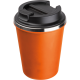 Picture of STAINLESS STEEL METAL DRINK CUP 350ML in Orange 